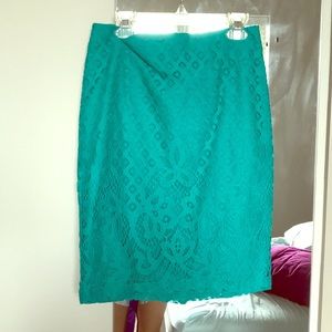 Loft lace skirt